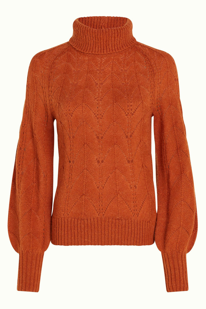 King Louie gensere Jeanie rollneck genser - karamell