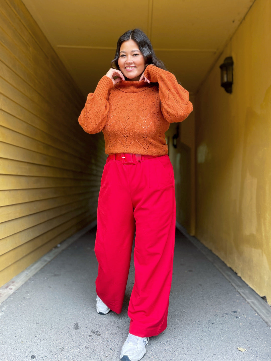 King Louie gensere Jeanie rollneck genser - karamell