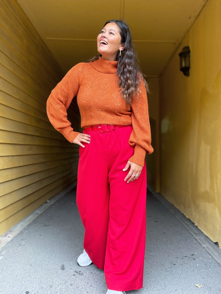 King Louie gensere Jeanie rollneck genser - karamell