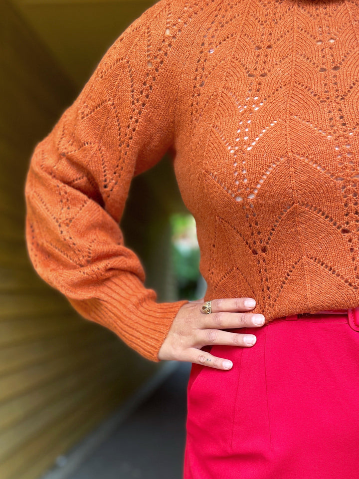 King Louie gensere Jeanie rollneck genser - karamell