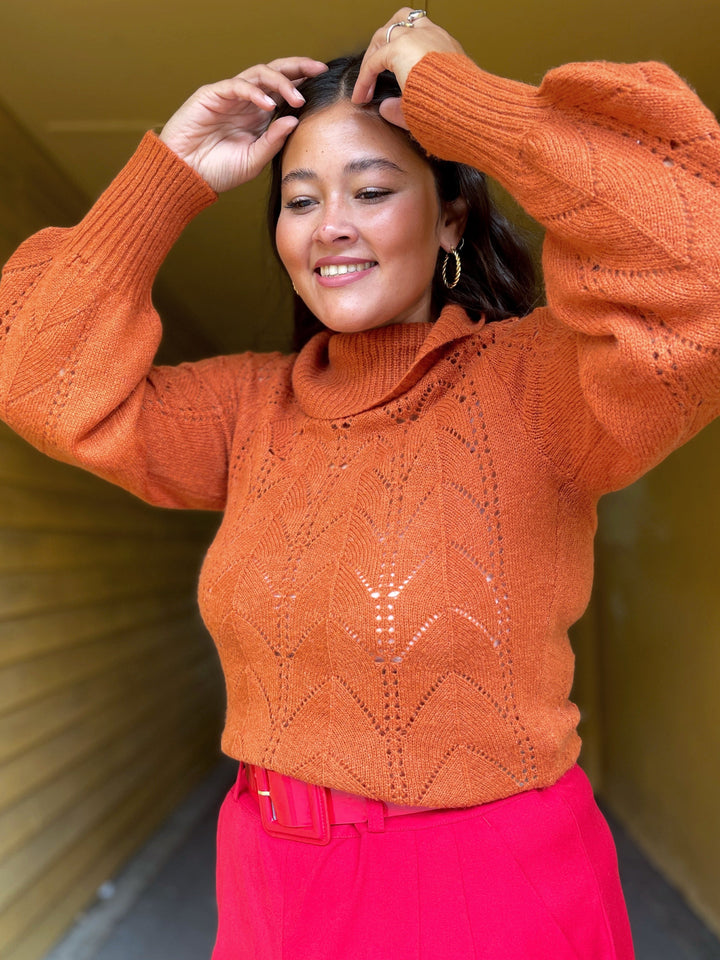 King Louie gensere Jeanie rollneck genser - karamell