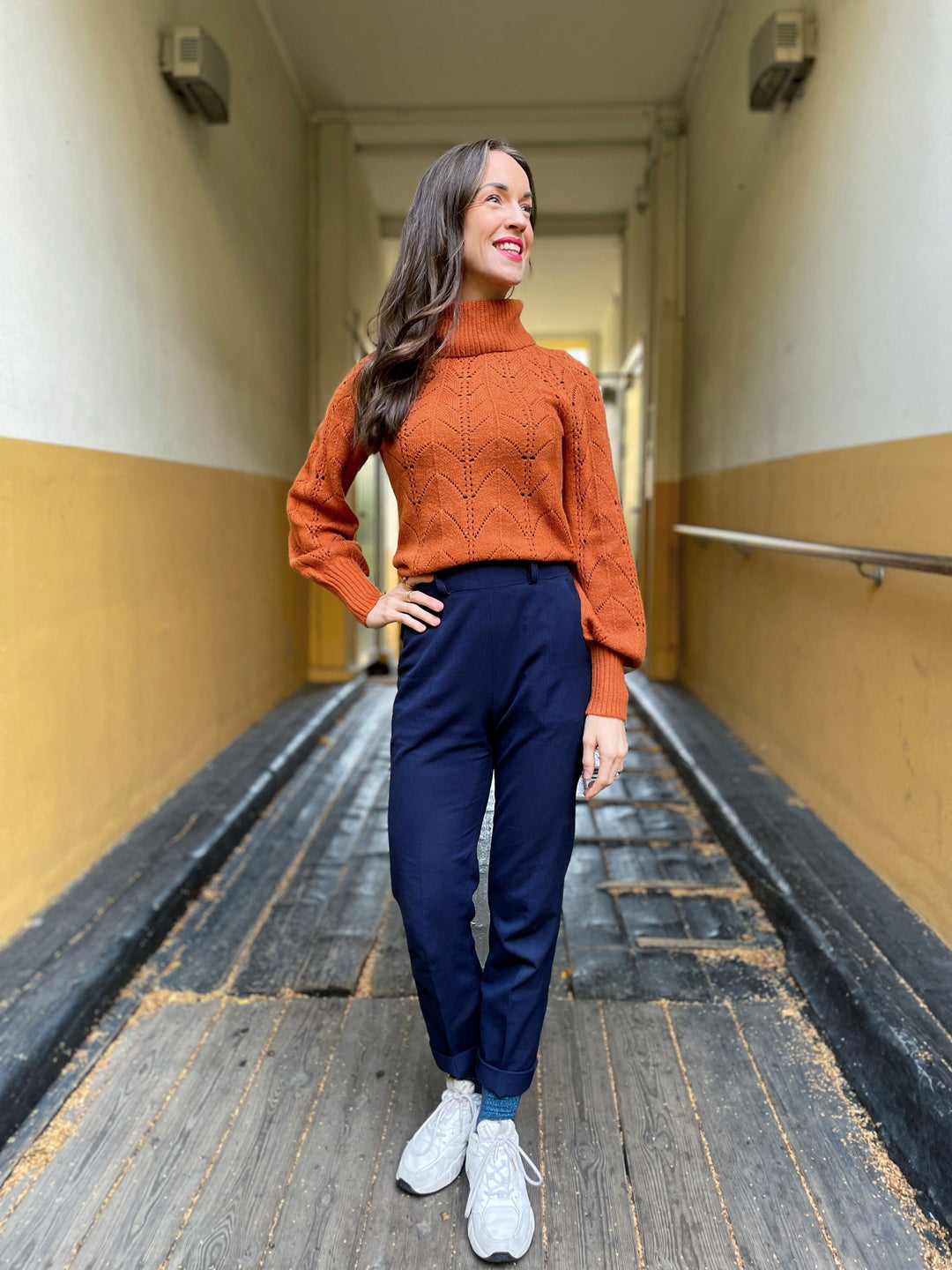 King Louie gensere Jeanie rollneck genser - karamell