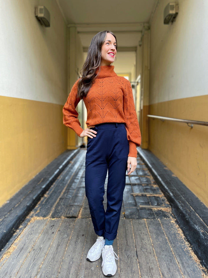 King Louie gensere Jeanie rollneck genser - karamell