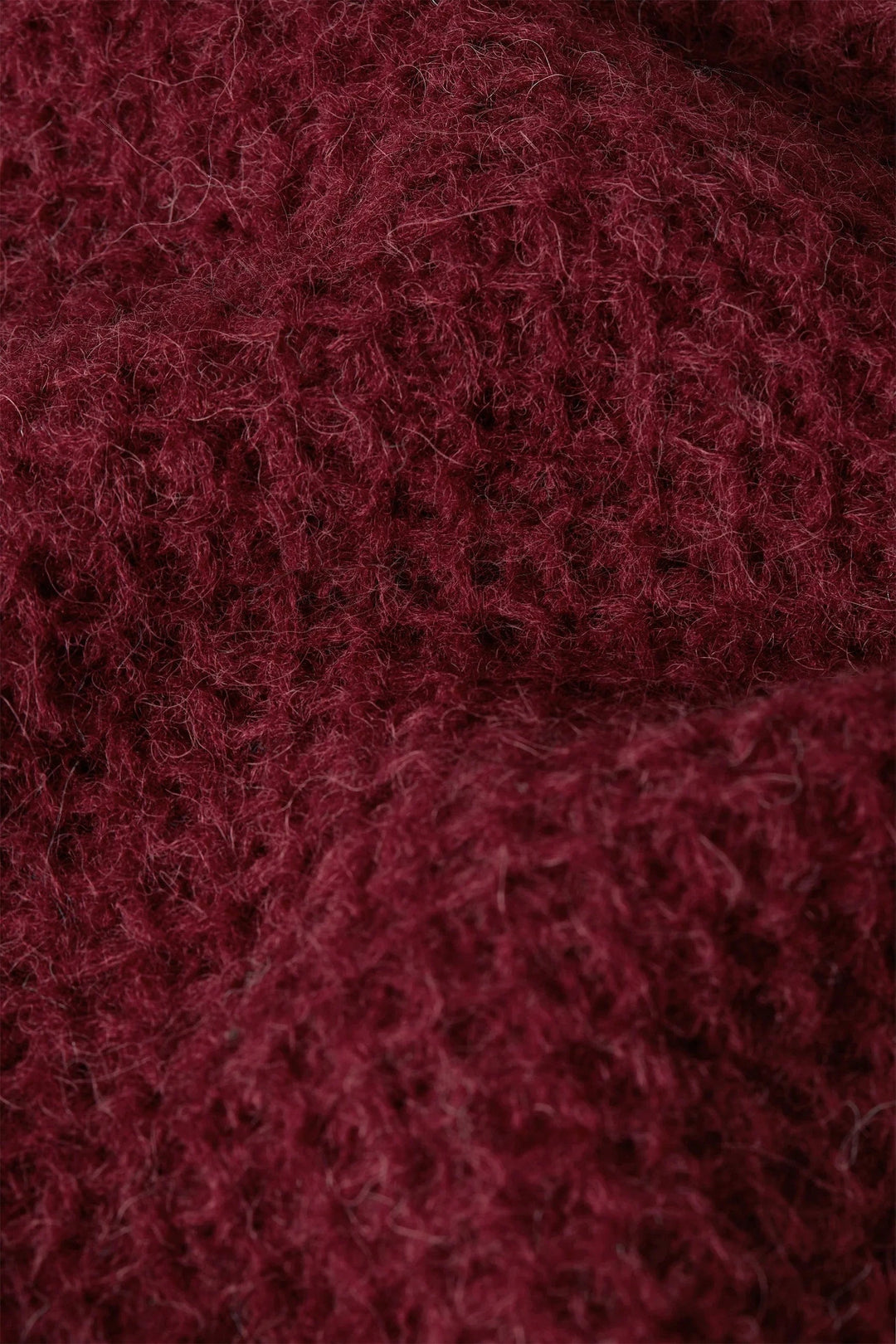 King Louie gensere Jeanie Yoke genser - Cabernet Red