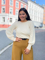 Last inn bildet i Galleri-visningsprogrammet, King Louie gensere Maya Cocoon genser - kremhvit
