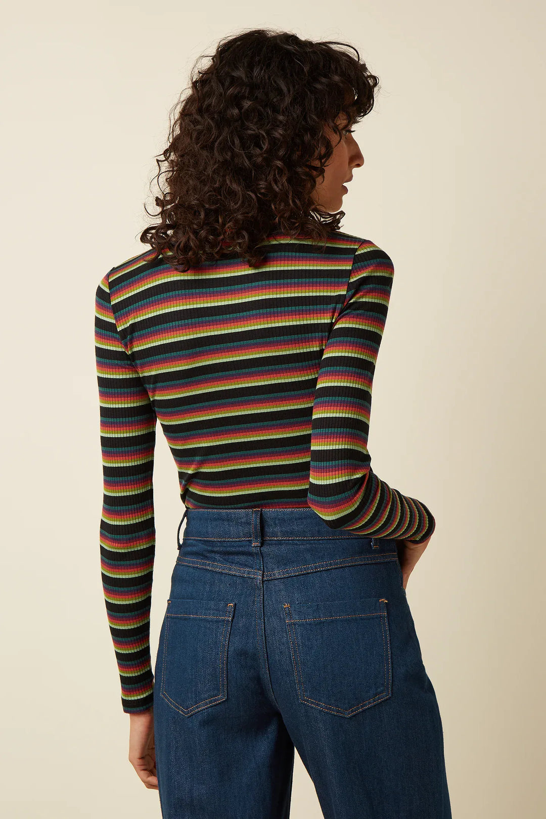 King Louie gensere Rollneck Lottie Stripe genser