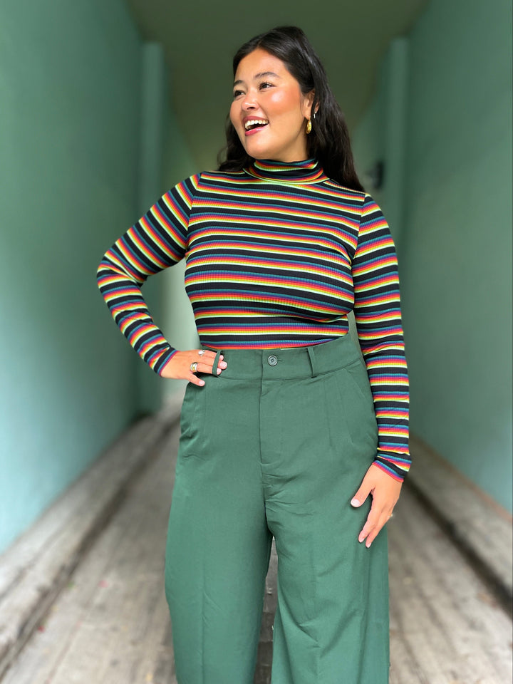 King Louie gensere Rollneck Lottie Stripe genser