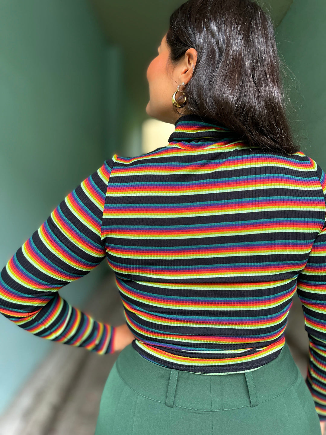 King Louie gensere Rollneck Lottie Stripe genser
