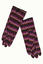 Last inn bildet i Galleri-visningsprogrammet, King Louie hansker Hansker Zigzag - caspia purple
