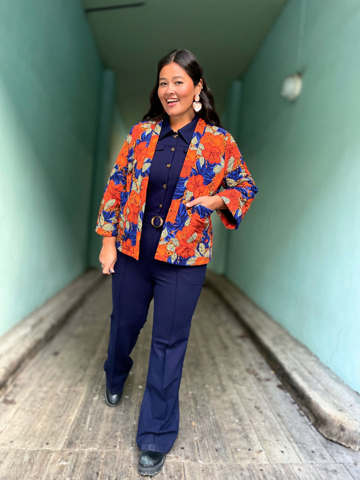 King Louie jakke Noor Maui jakke - summer fig