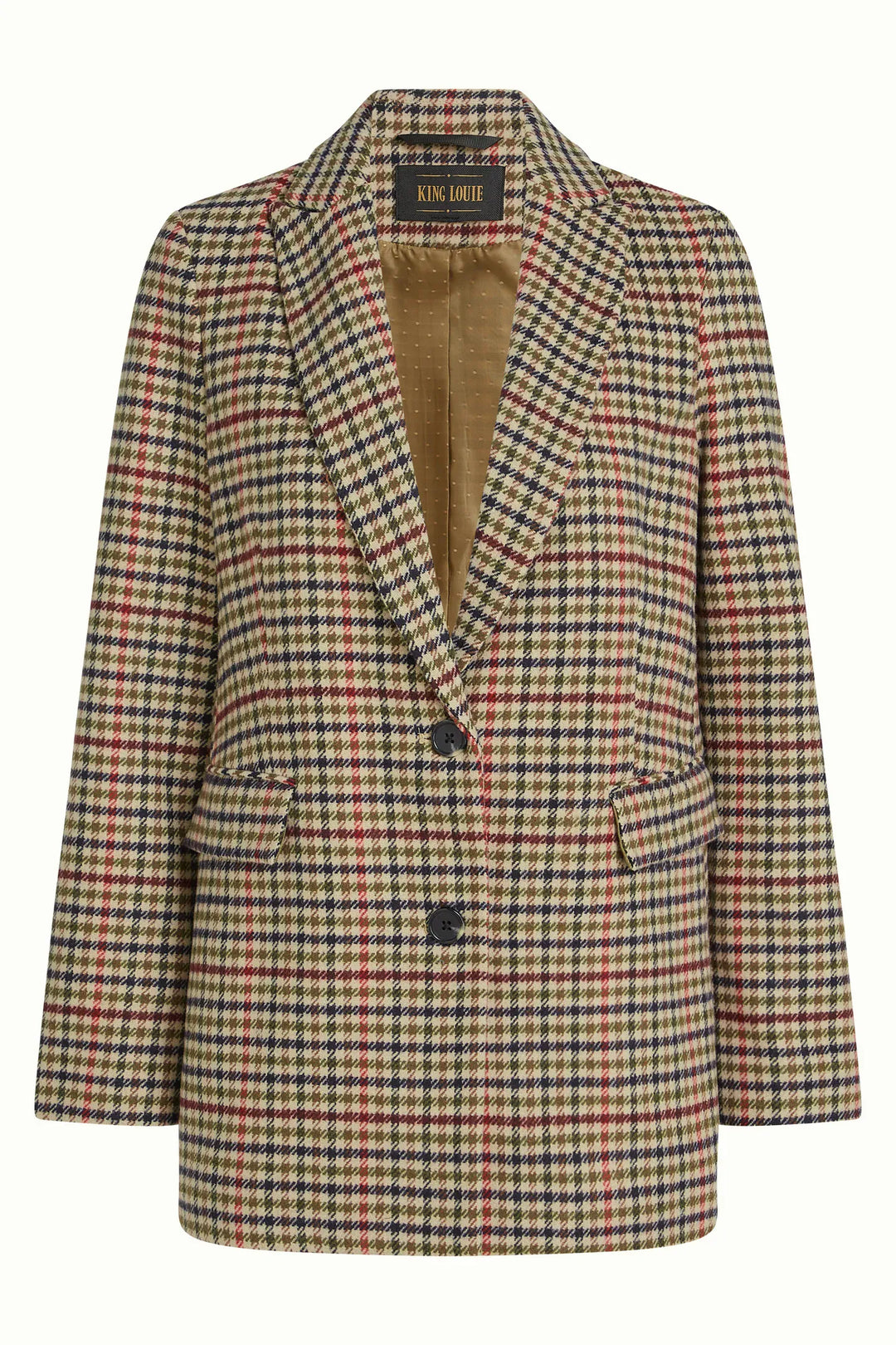 King Louie jakke Tula check blazer