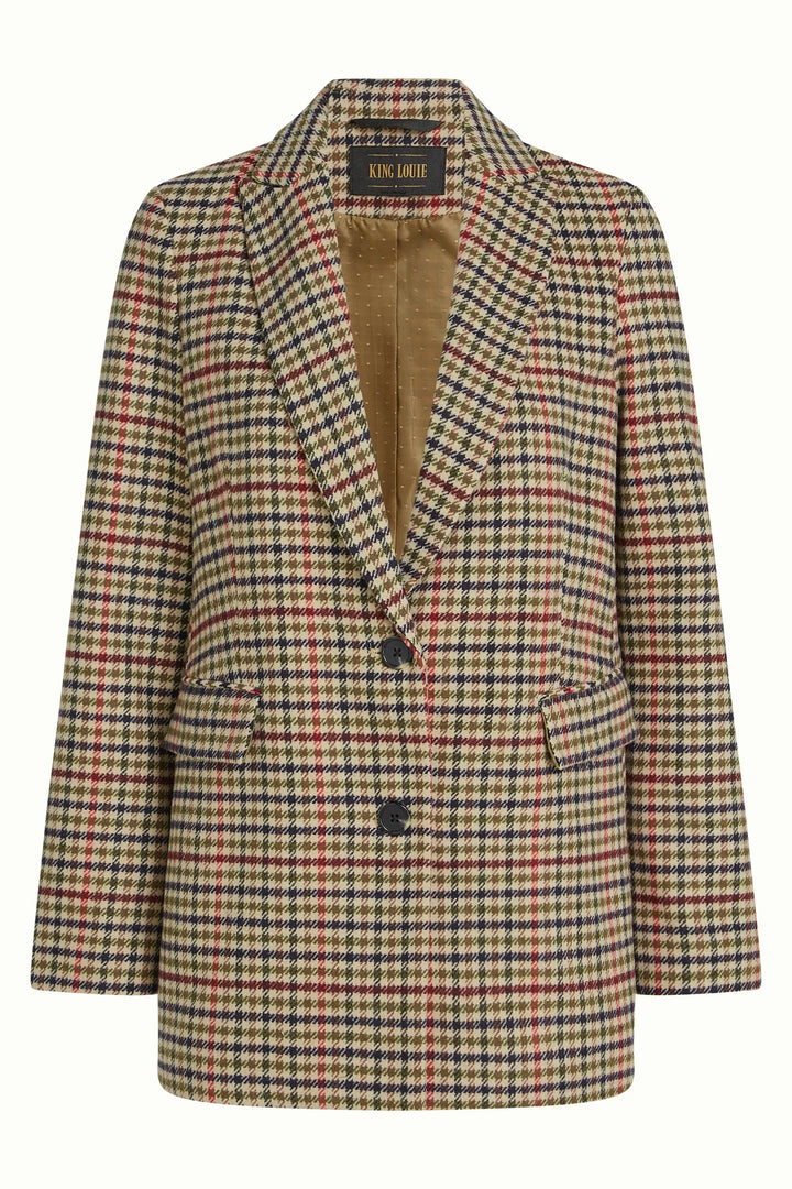 King Louie jakke Tula check blazer