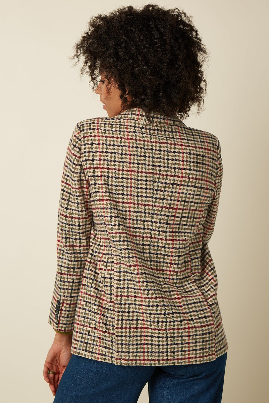 King Louie jakke Tula check blazer