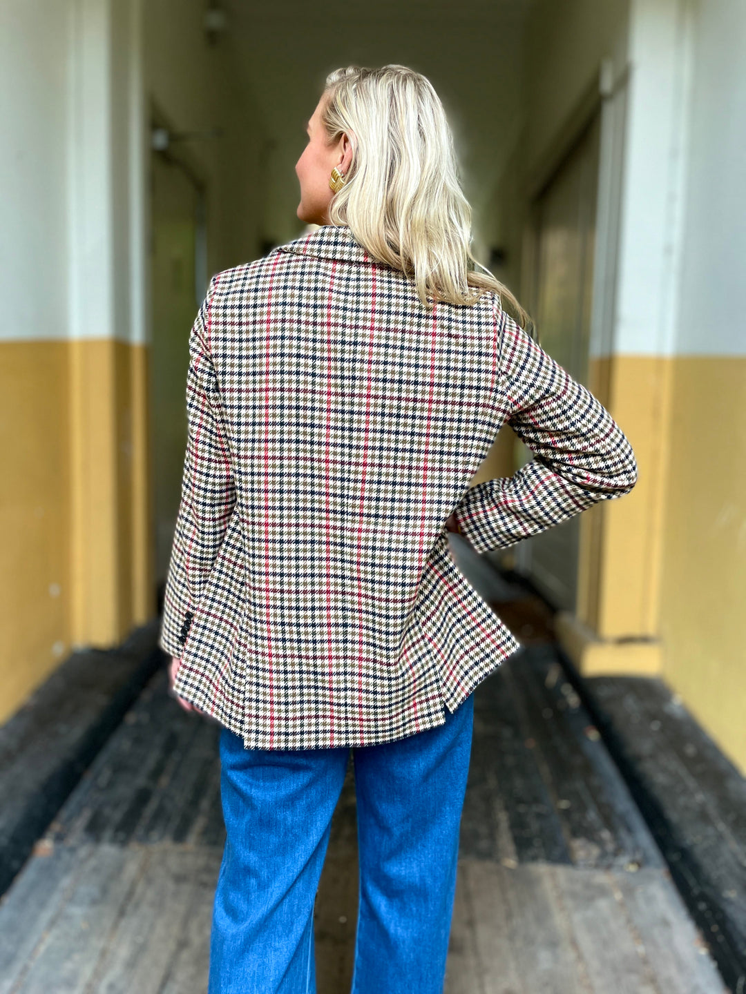 King Louie jakke Tula check blazer
