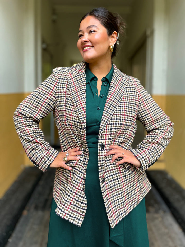 King Louie jakke Tula check blazer