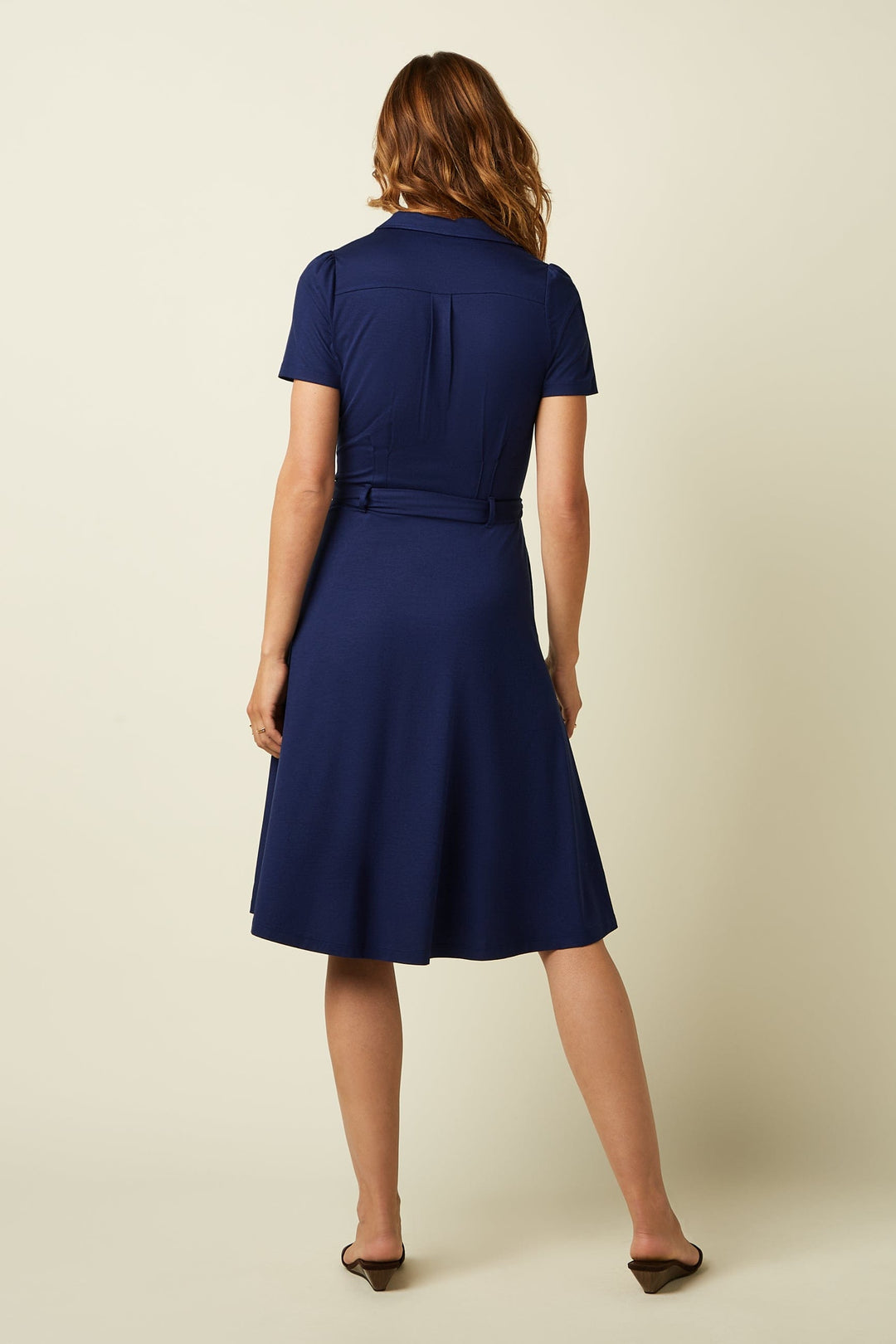 King Louie kjoler Sheeva kjole kortermet - blå