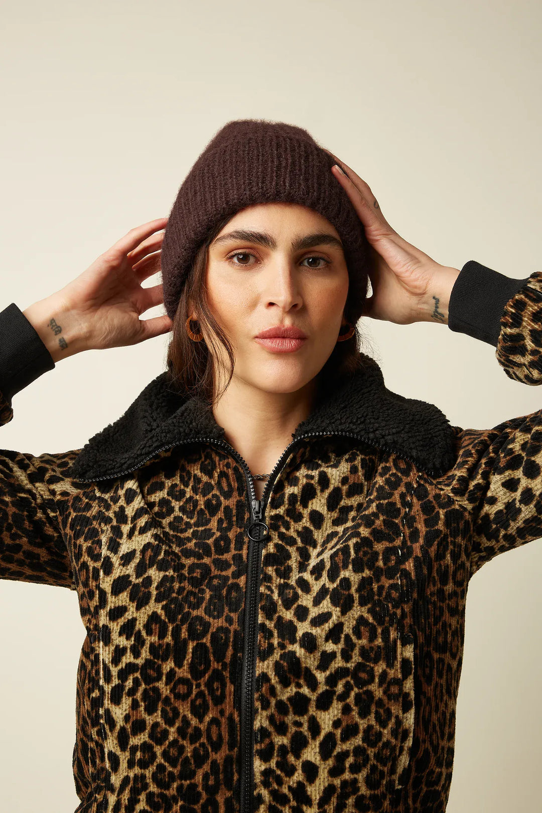 King Louie Luer Beanie posh - bitter chocolate