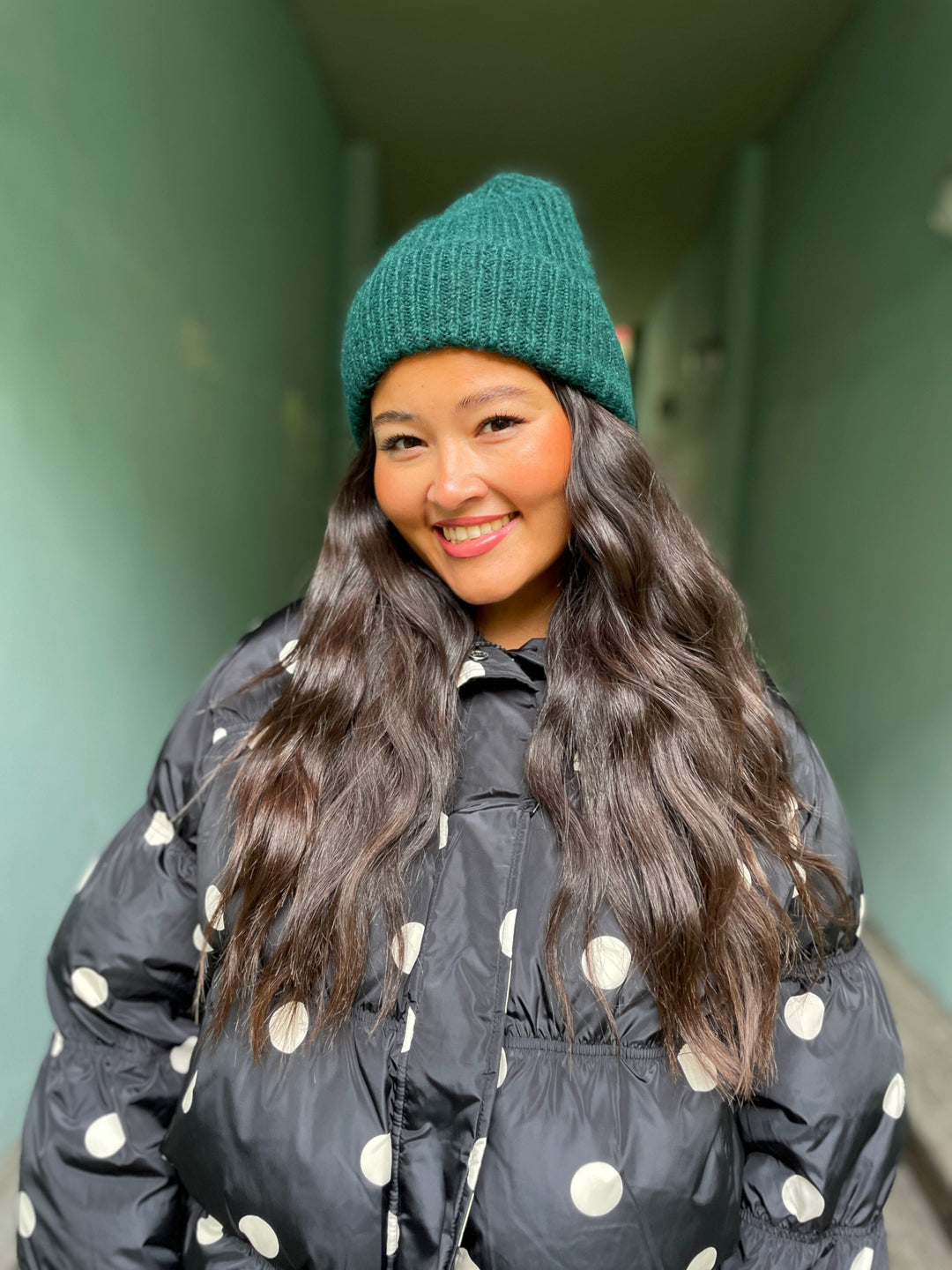 King Louie Luer Beanie posh - Botanical green
