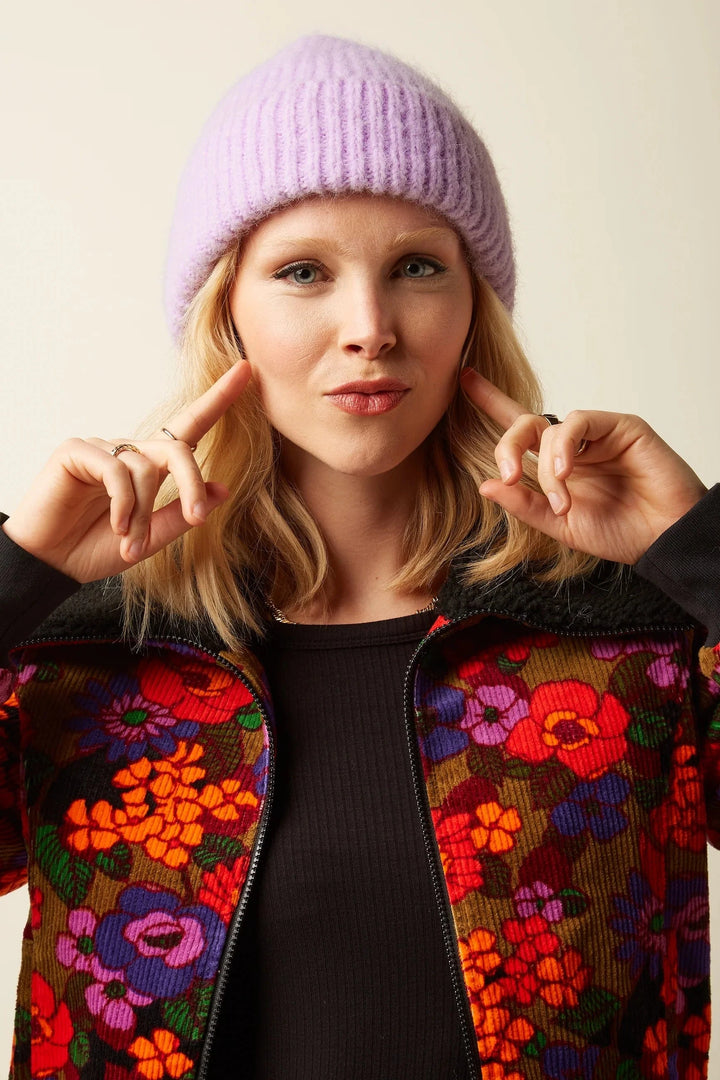 King Louie Luer Beanie posh - Crocus Lilac