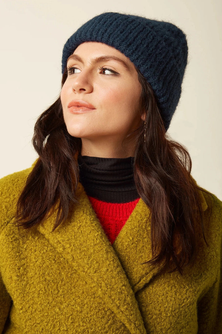 King Louie Luer Beanie posh - Evening Blue