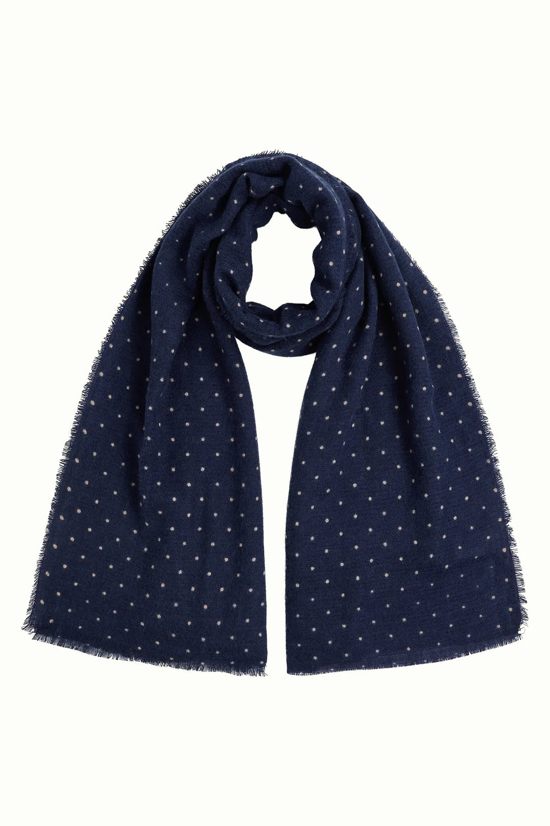 King Louie Skjerf Skjerf Freckle - ink blue