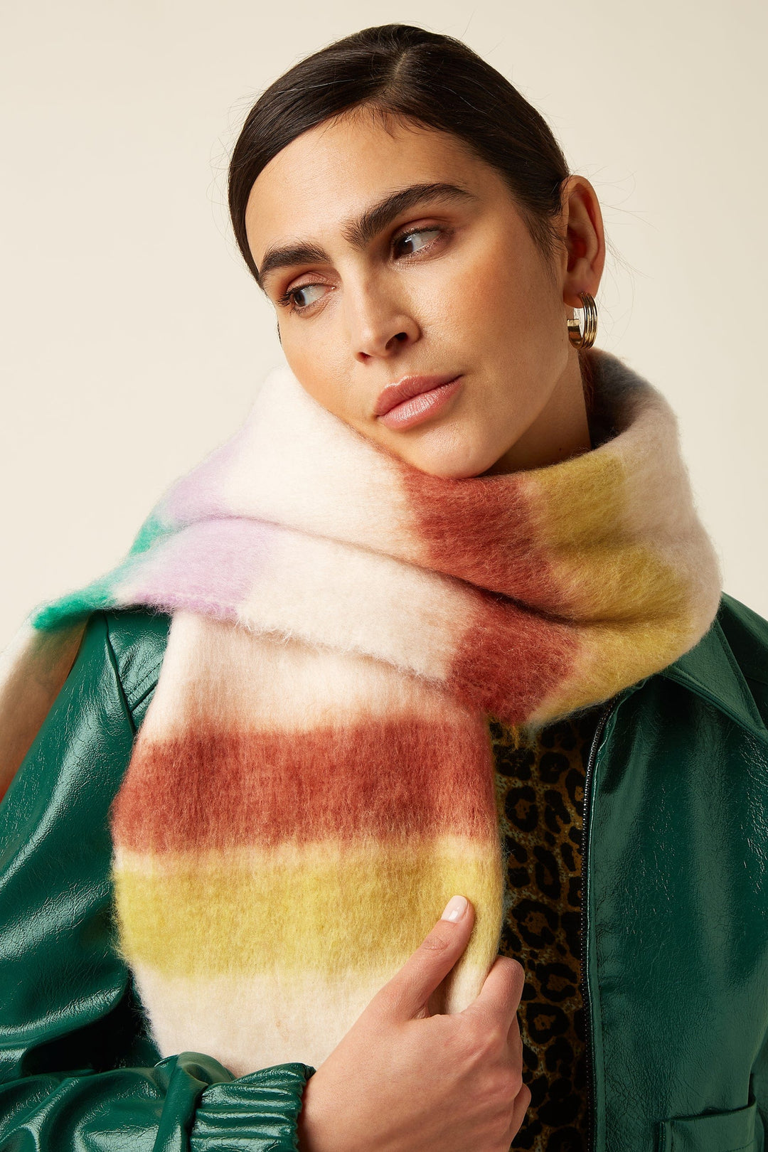 King Louie Skjerf Skjerf Striped - Multi color