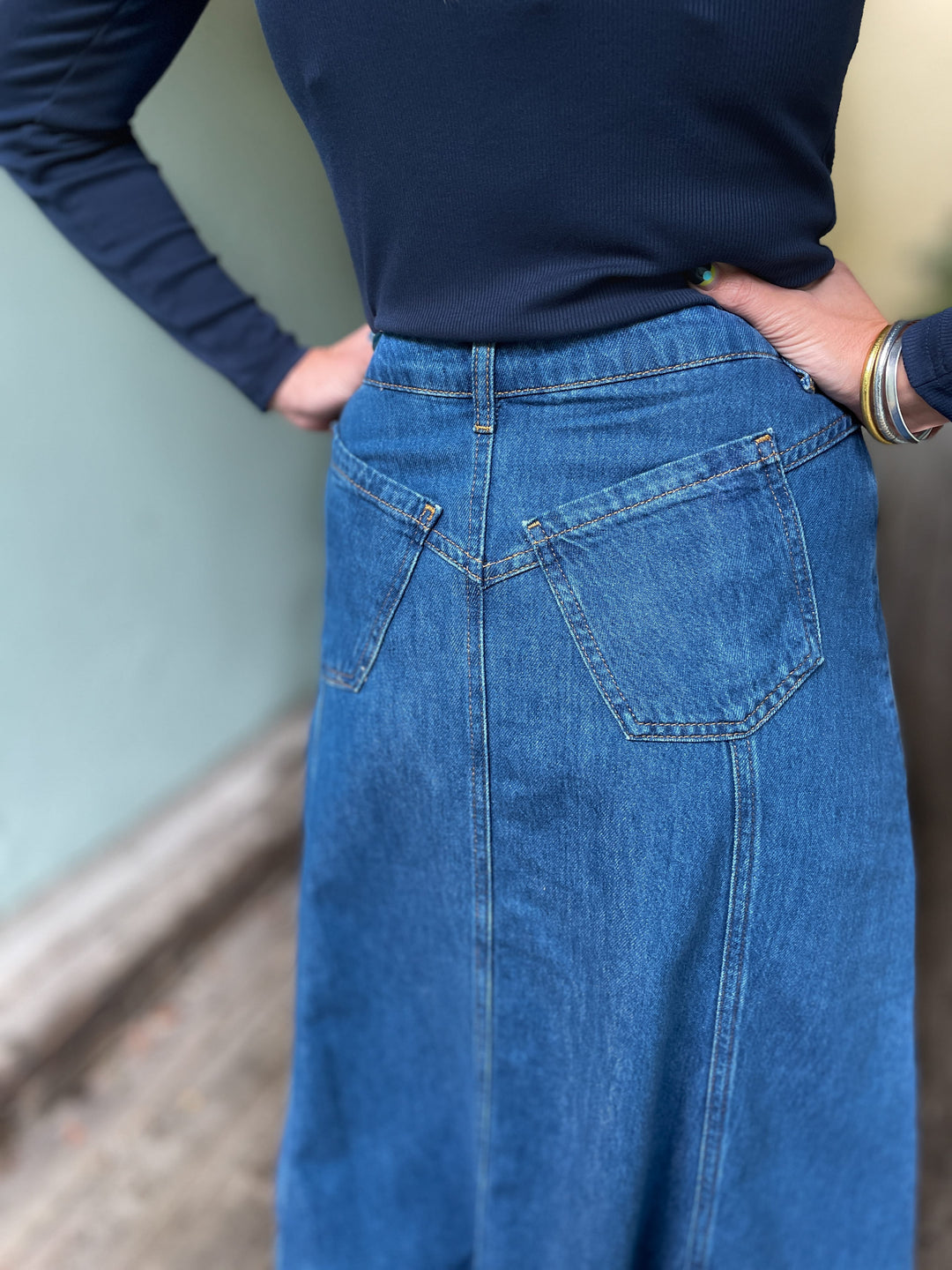 King Louie skjørt Dolly denim skjørt