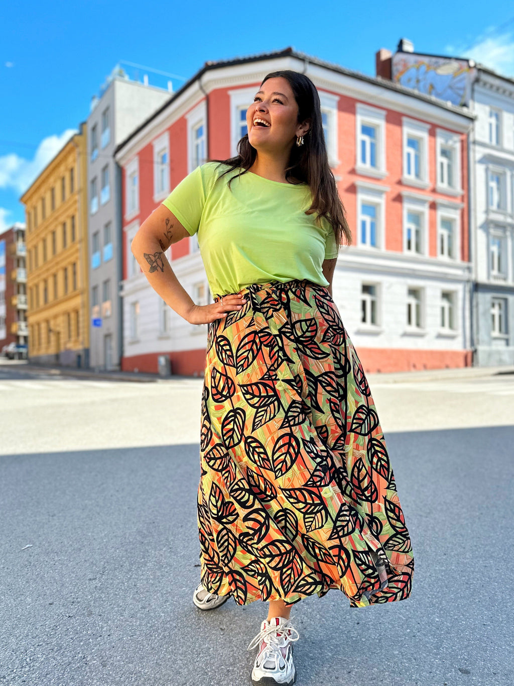 King Louie skjørt Judy Parra midi skjørt
