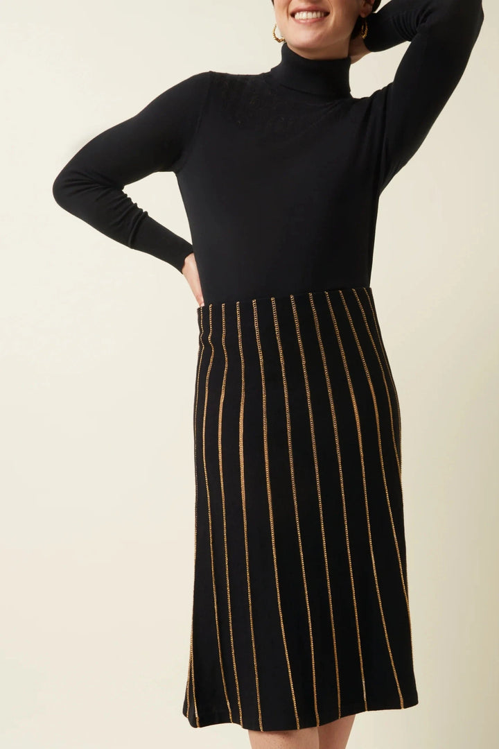King Louie skjørt Knit Plume skjørt - svart