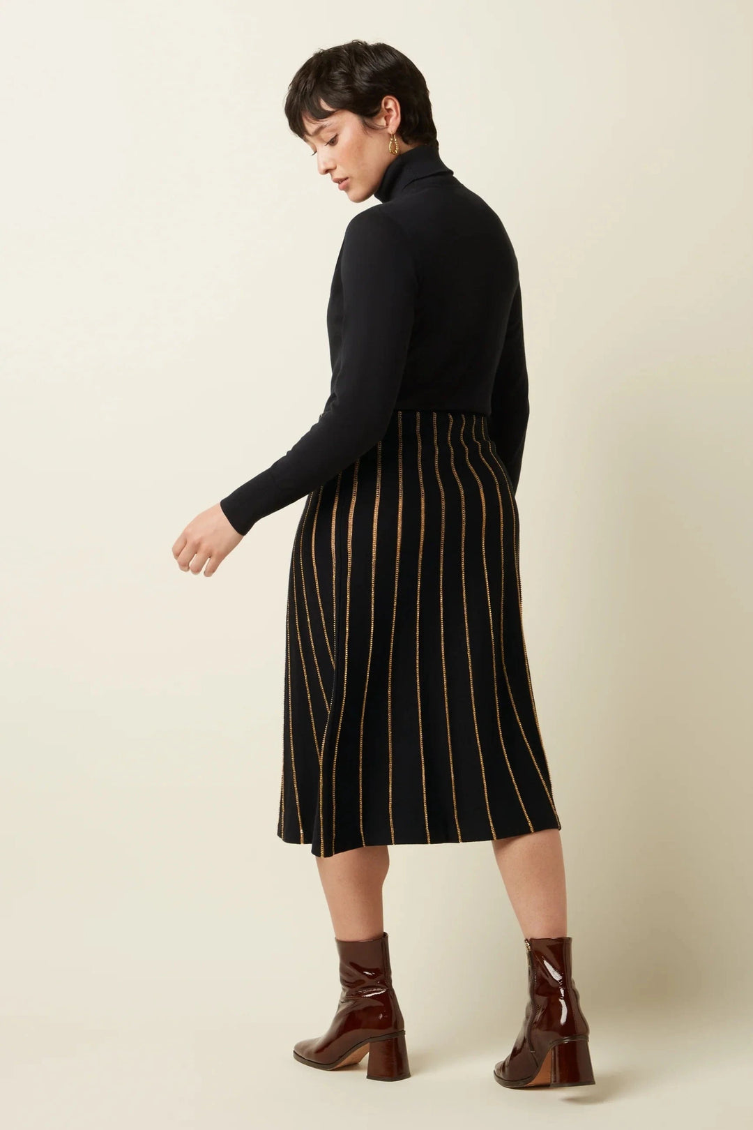 King Louie skjørt Knit Plume skjørt - svart