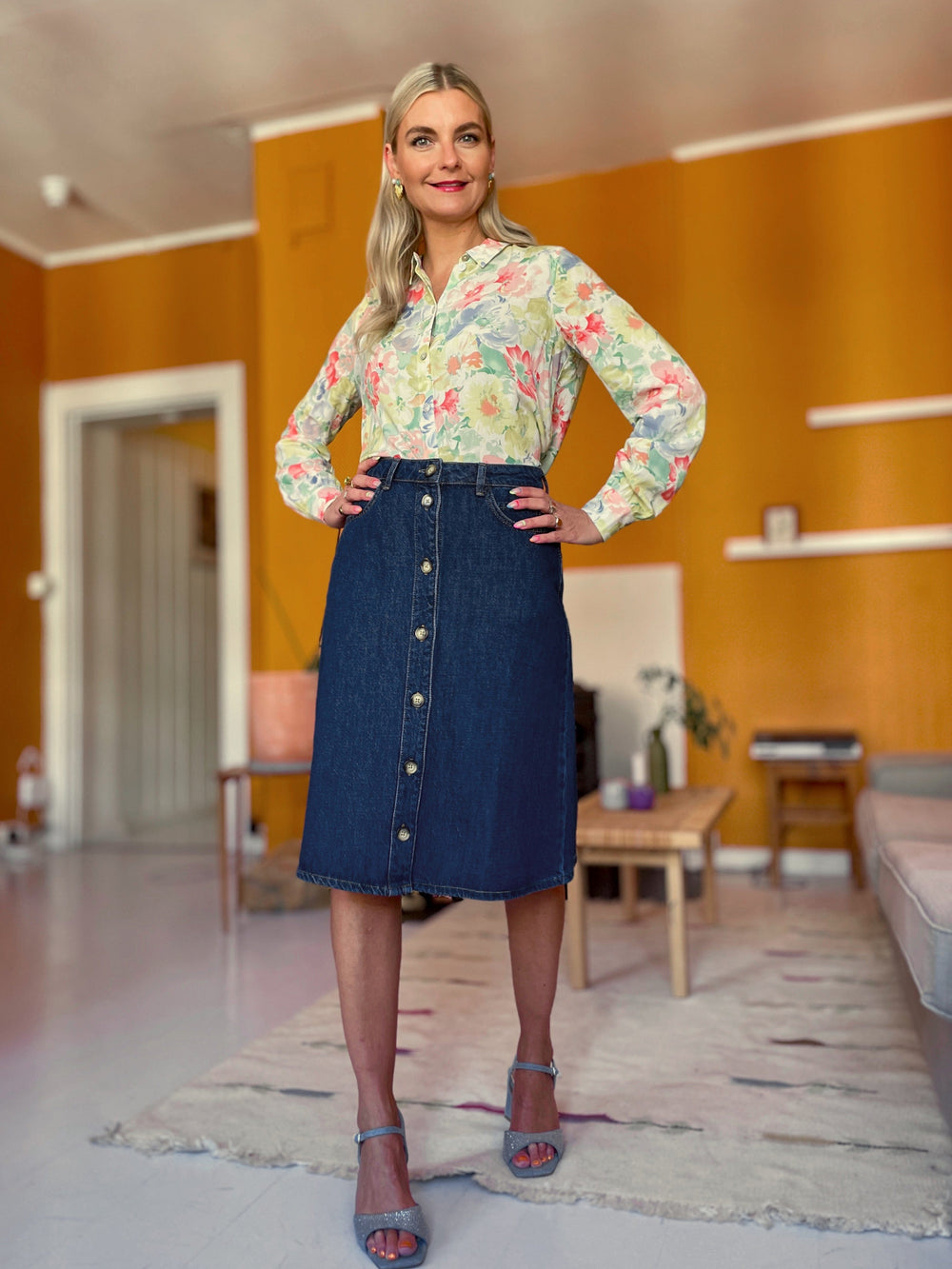 King Louie skjørt Marie Playa Denim Skjørt