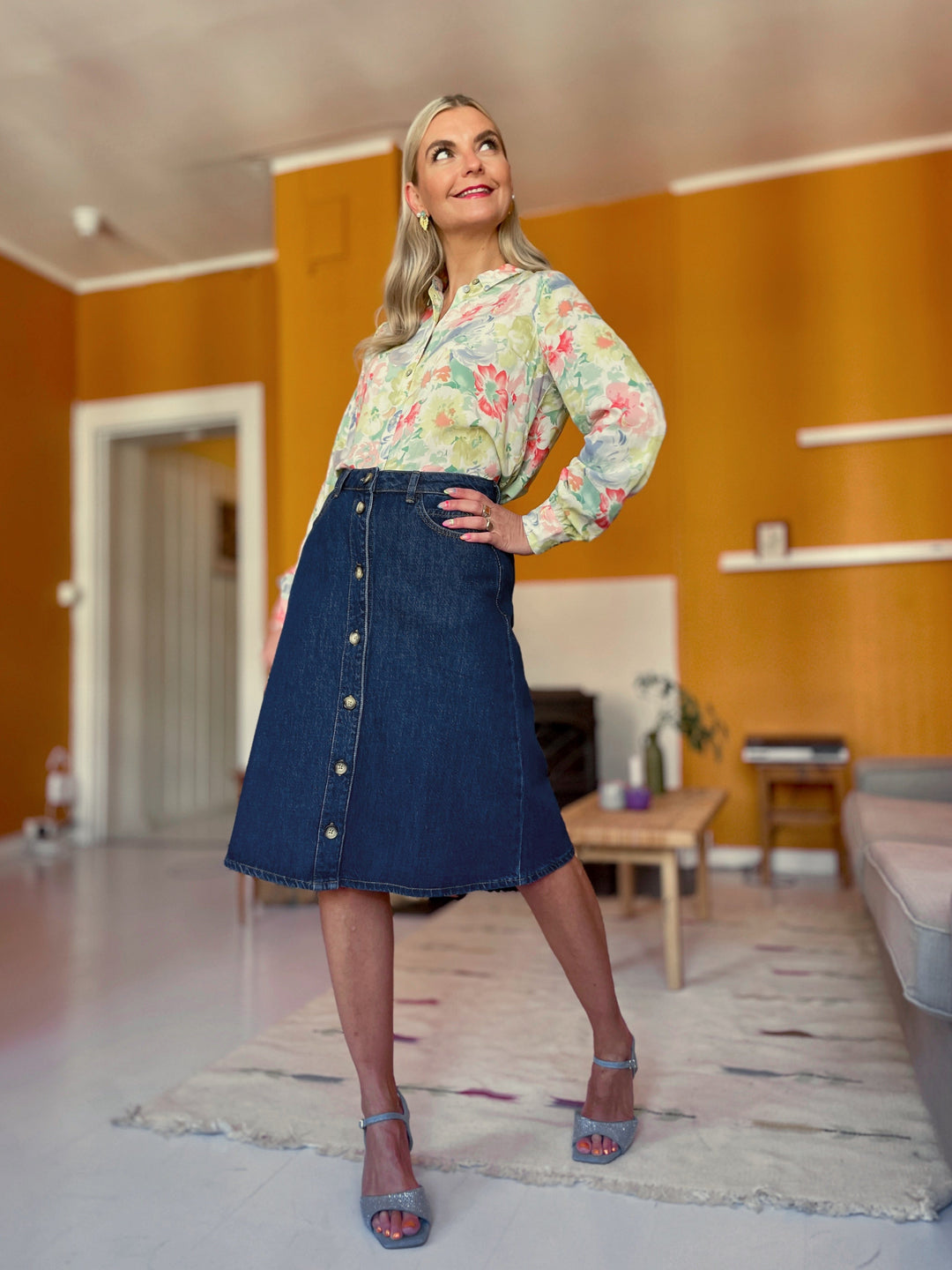 King Louie skjørt Marie Playa Denim Skjørt