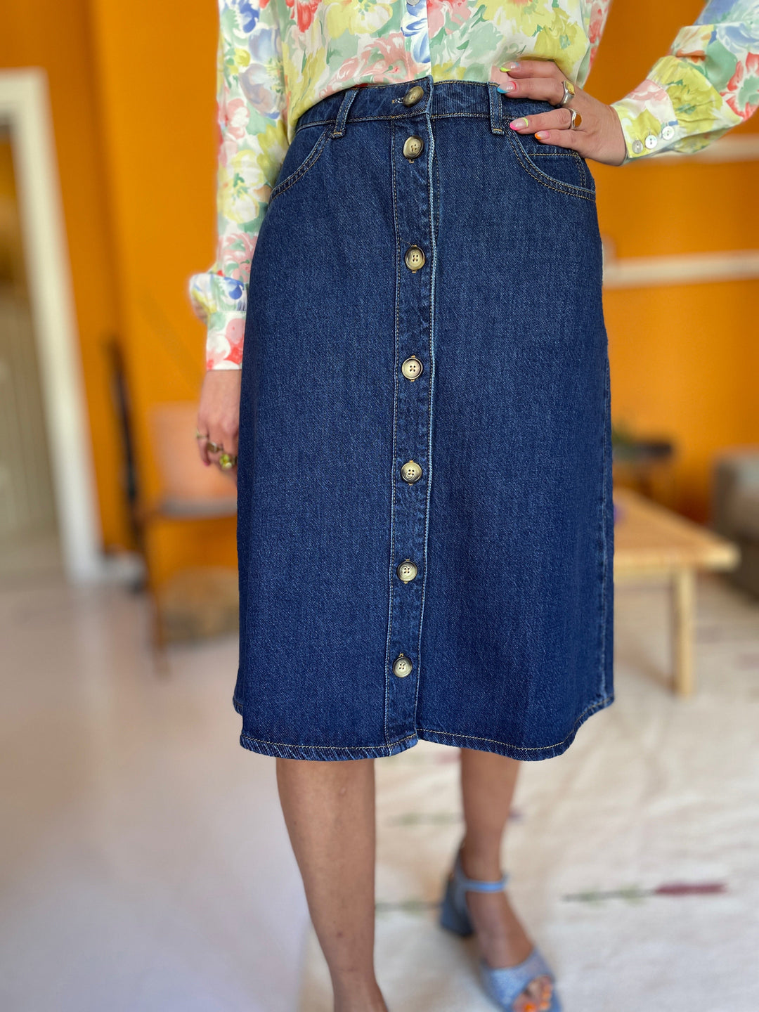 King Louie skjørt Marie Playa Denim Skjørt