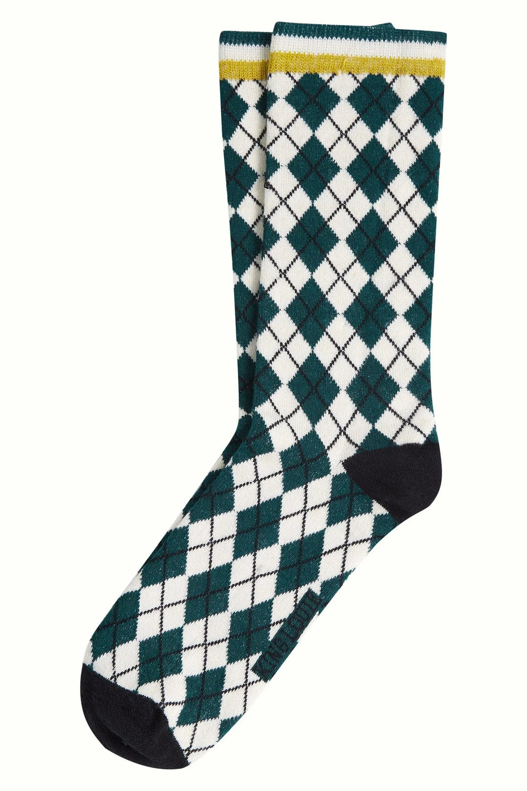 King Louie Sokker Sokker Argyle - pine green