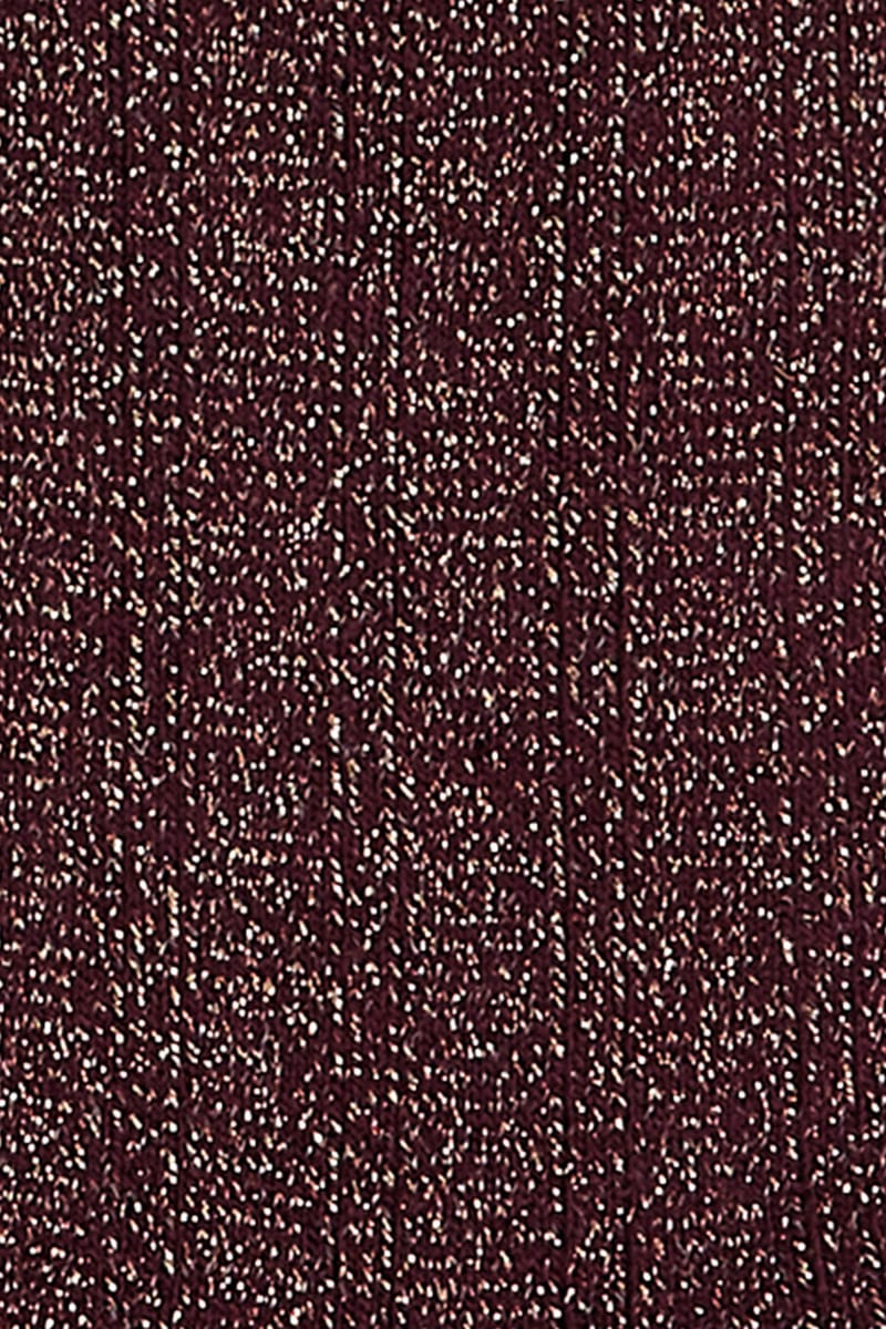 King Louie Sokker Sokker glitter - porto red