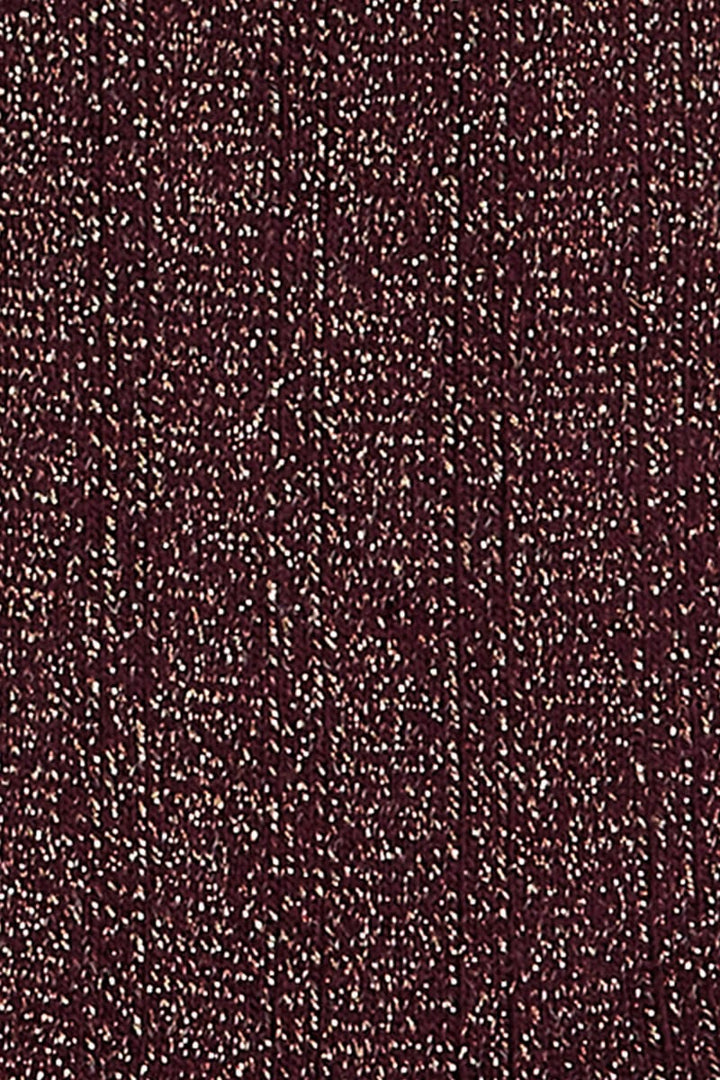 King Louie Sokker Sokker glitter - porto red
