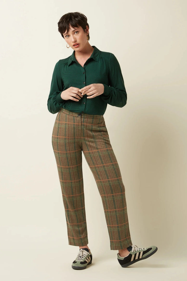 King Louie Topper Carina piper bluse