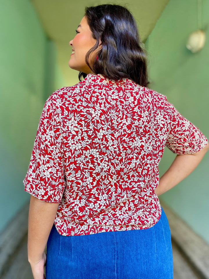 King Louie Topper Elsie Paradis bluse