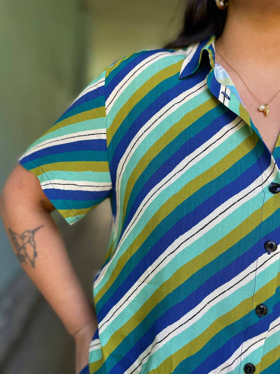 King Louie Topper Evelina Cliff bluse