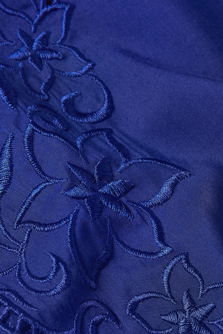 King Louie Topper Fee Rhodes bluse - bluing