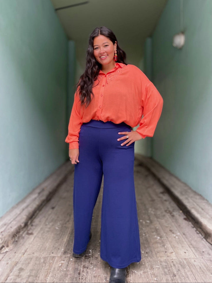 King Louie Topper Fee Rhodes bluse - popsicle orange