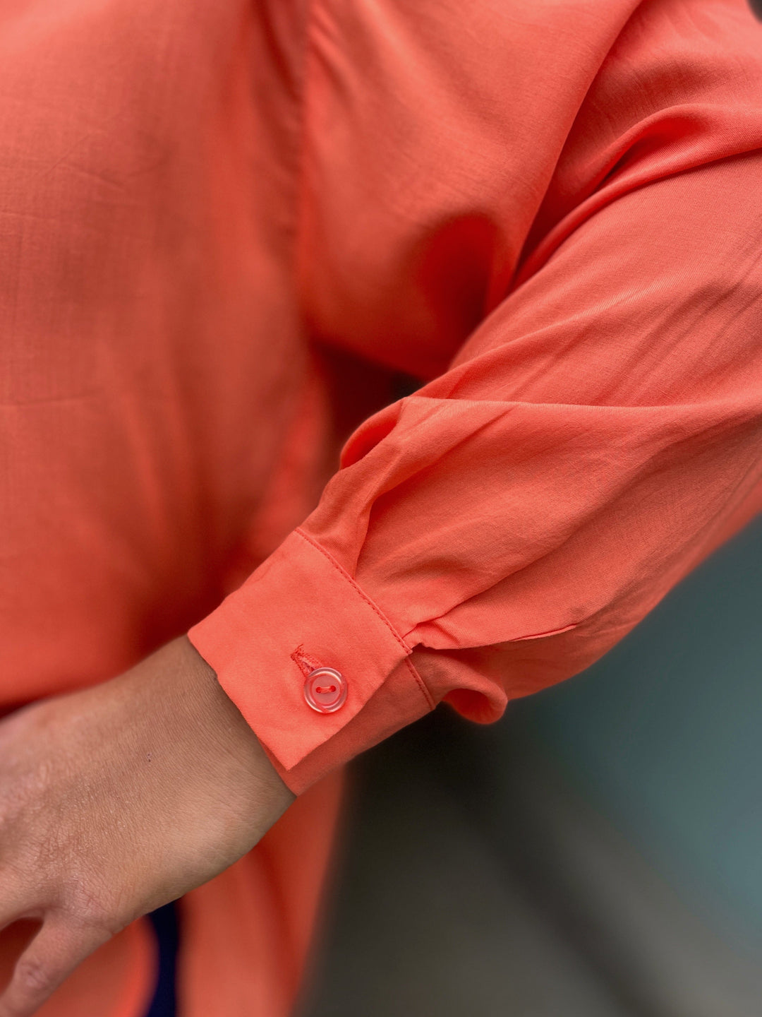 King Louie Topper Fee Rhodes bluse - popsicle orange