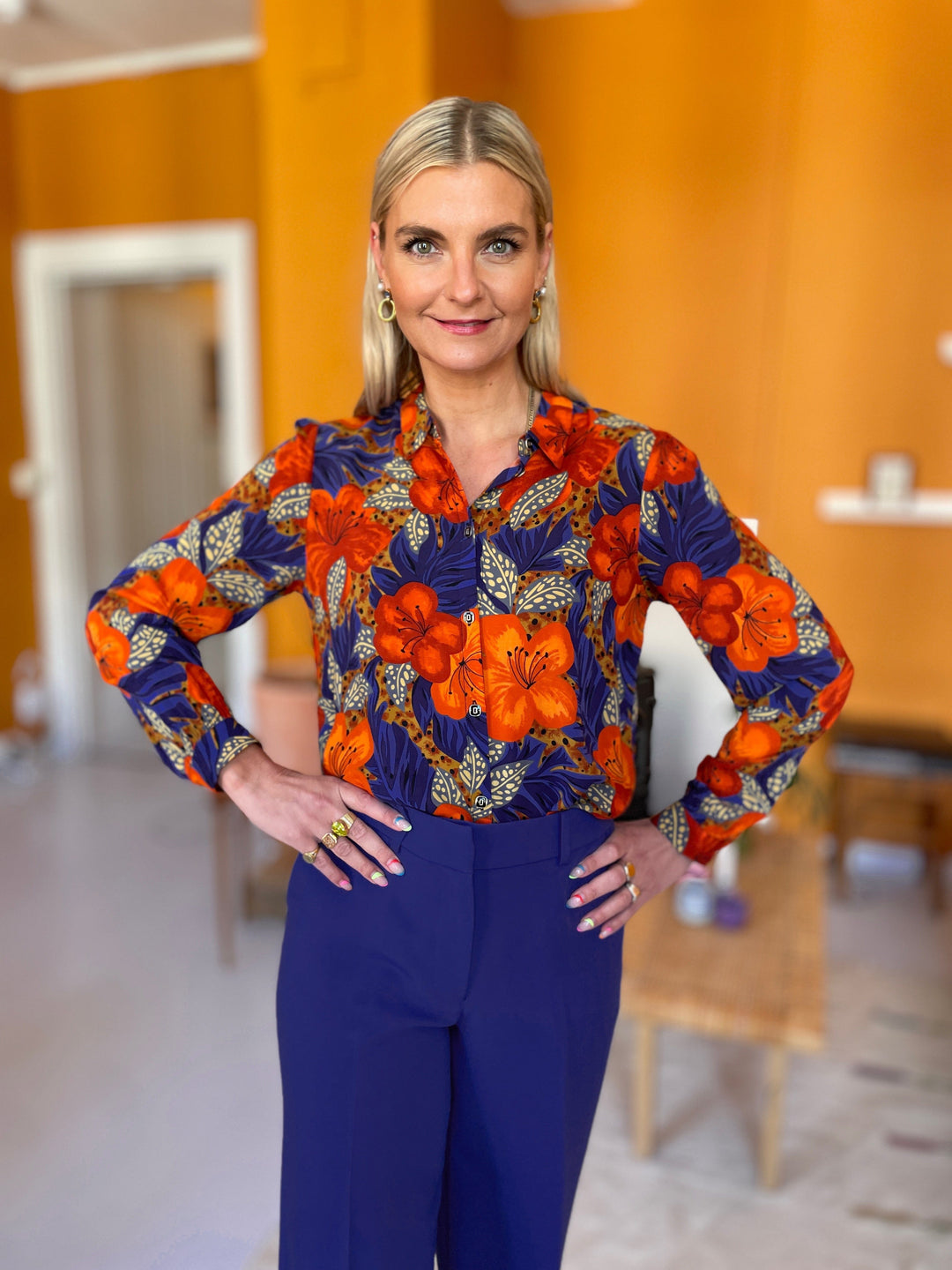 King Louie Topper Karen Maui bluse