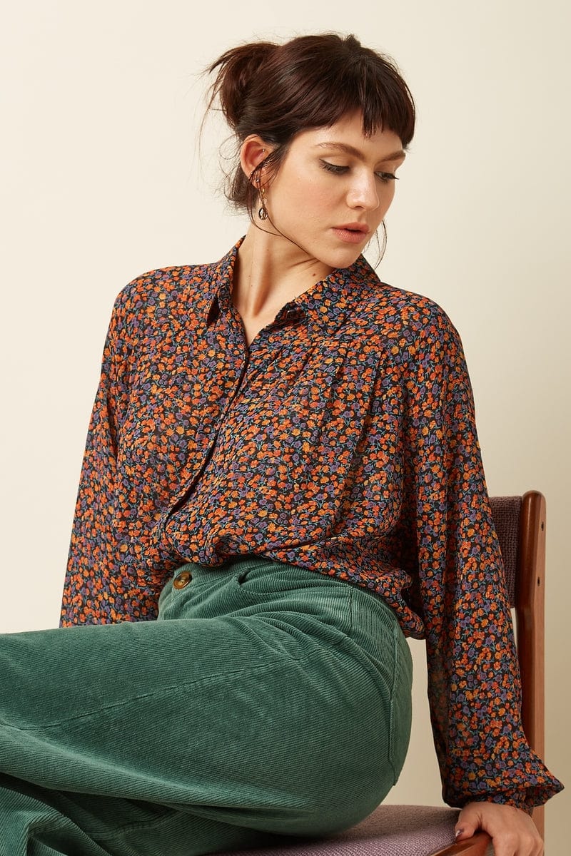 King Louie Topper Leila Peppy bluse