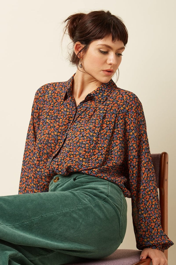 King Louie Topper Leila Peppy bluse