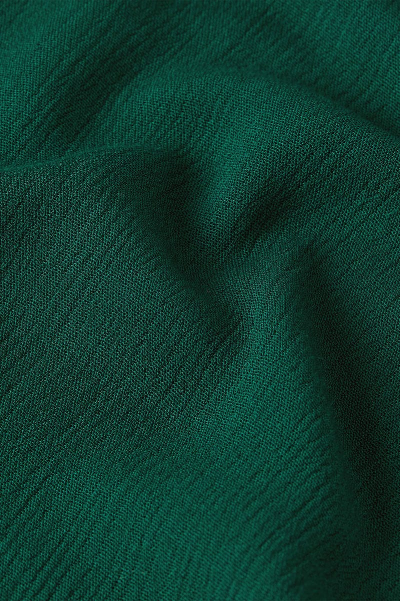 King Louie Topper Maisie Noble bluse - botanical green