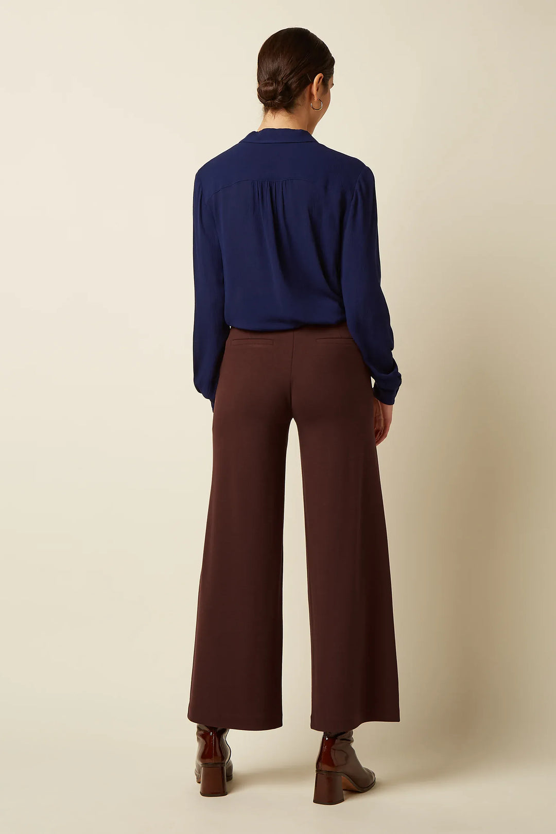 King Louie Topper Maisie Noble bluse - ink blue