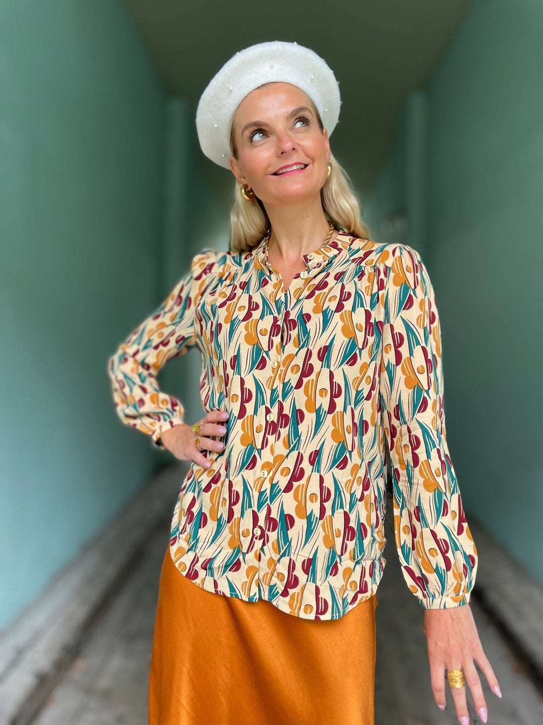 King Louie Topper Stella Cile bluse