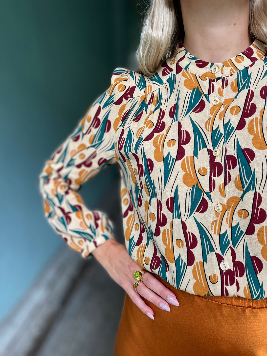 King Louie Topper Stella Cile bluse