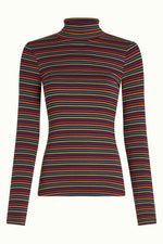 Last inn bildet i Galleri-visningsprogrammet, King Louie turtleneck Pologenser Rolla stripe
